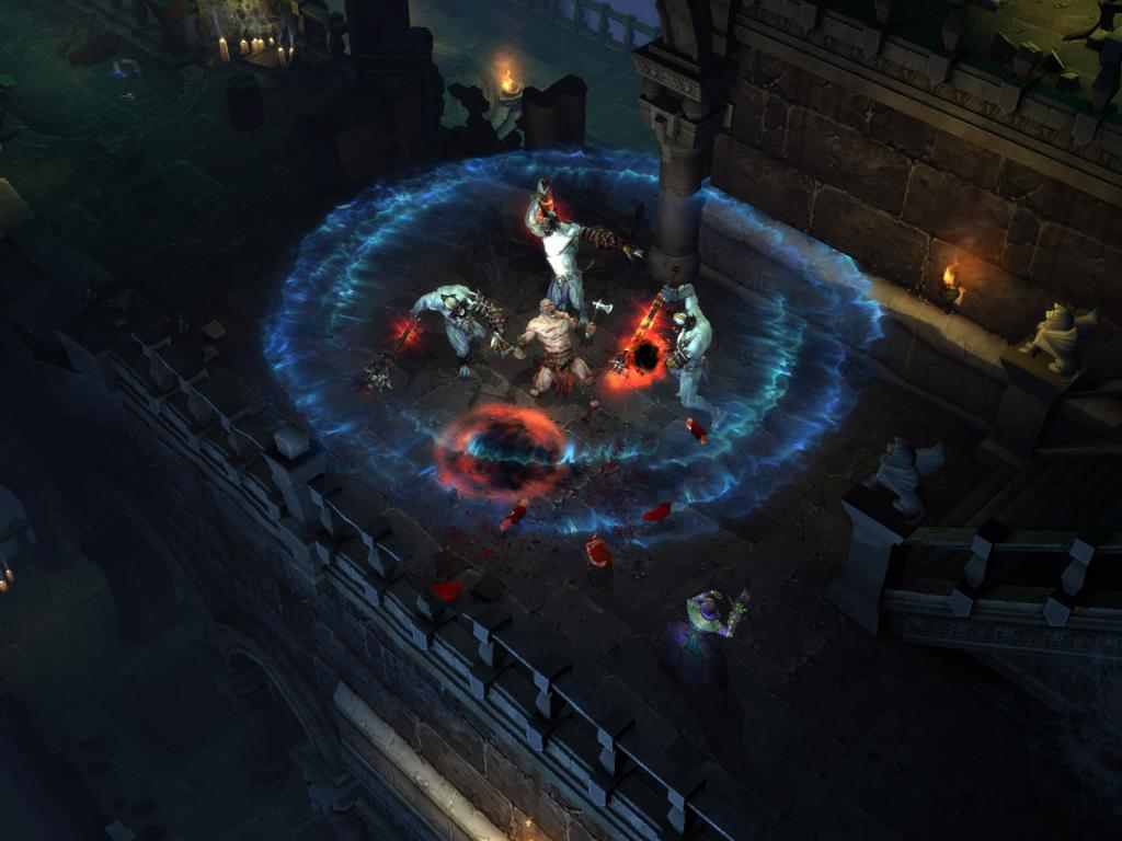 Wallpaper Diablo 3 capture ecran barbare Jeux video