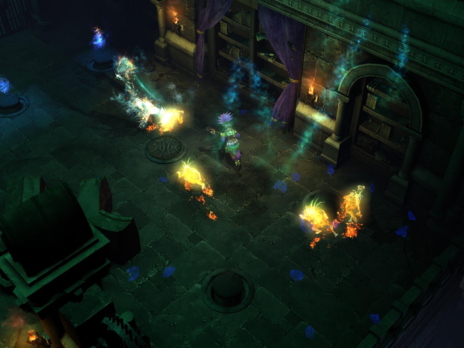 Wallpaper Diablo 3 capture ecran necromancien Jeux video