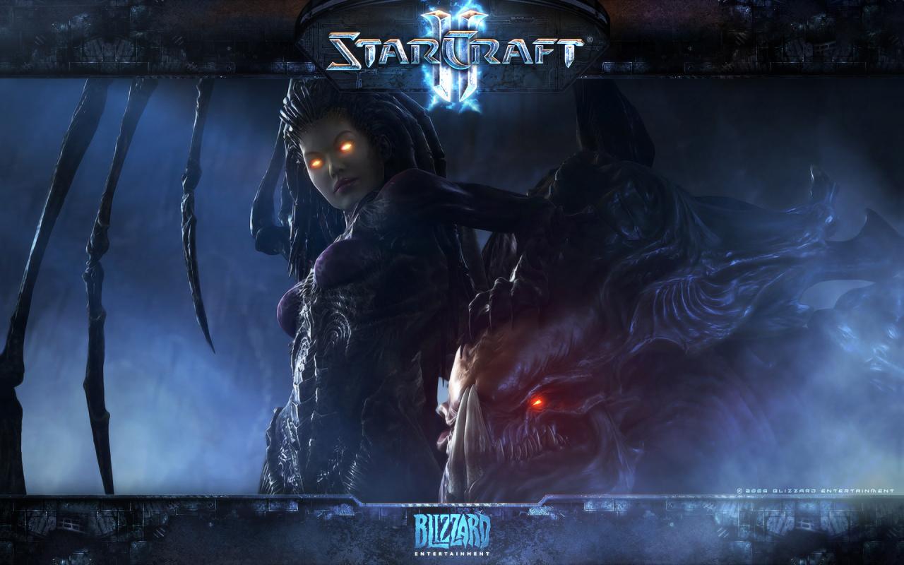 Wallpaper StarCraft 2 Kerrigan Jeux video