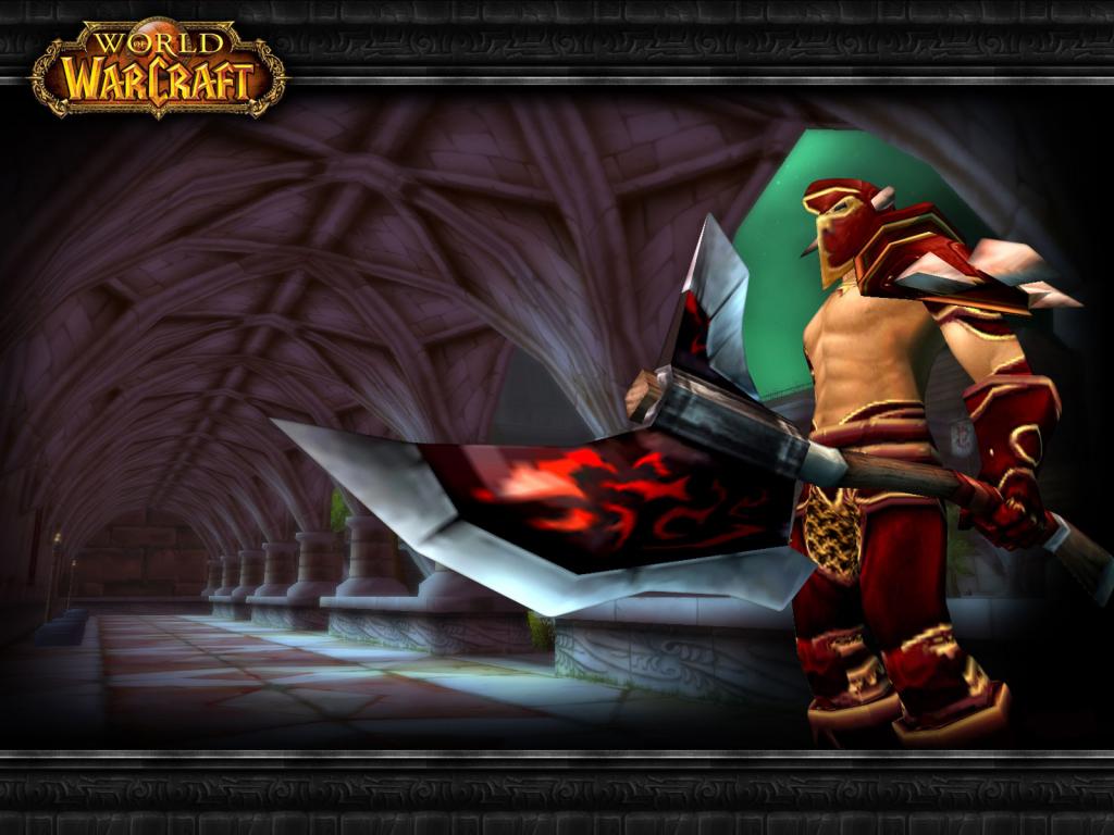 Wallpaper scarlet crusader Word of Warcraft WoW