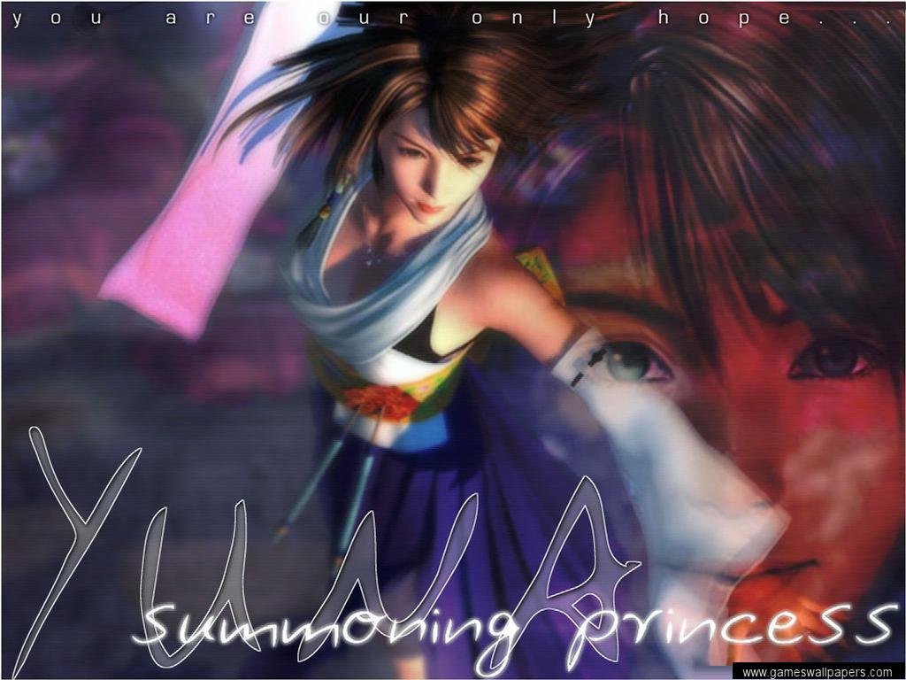 Wallpaper yuna Final Fantasy 10