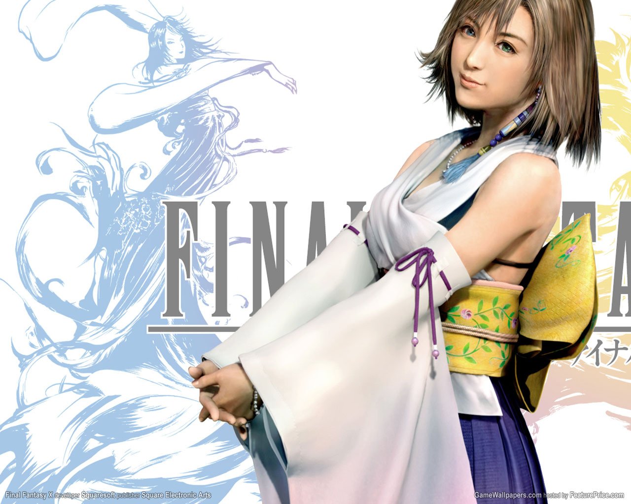 Wallpaper Final Fantasy 10 yuna