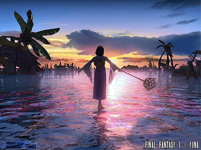 Wallpaper Final Fantasy 10 yuna