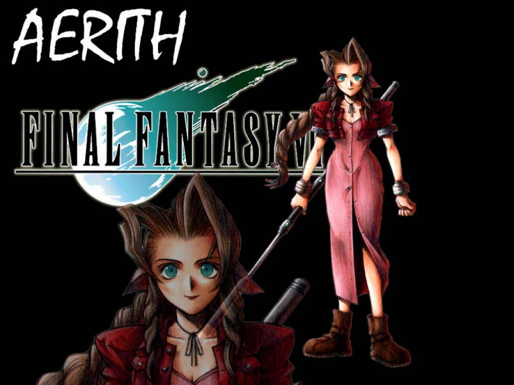 Wallpaper Final Fantasy 7 aerith