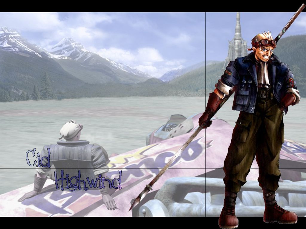 Wallpaper cid Final Fantasy 7