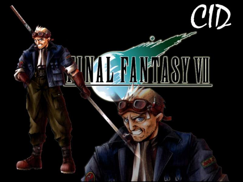 Wallpaper Final Fantasy 7 cid