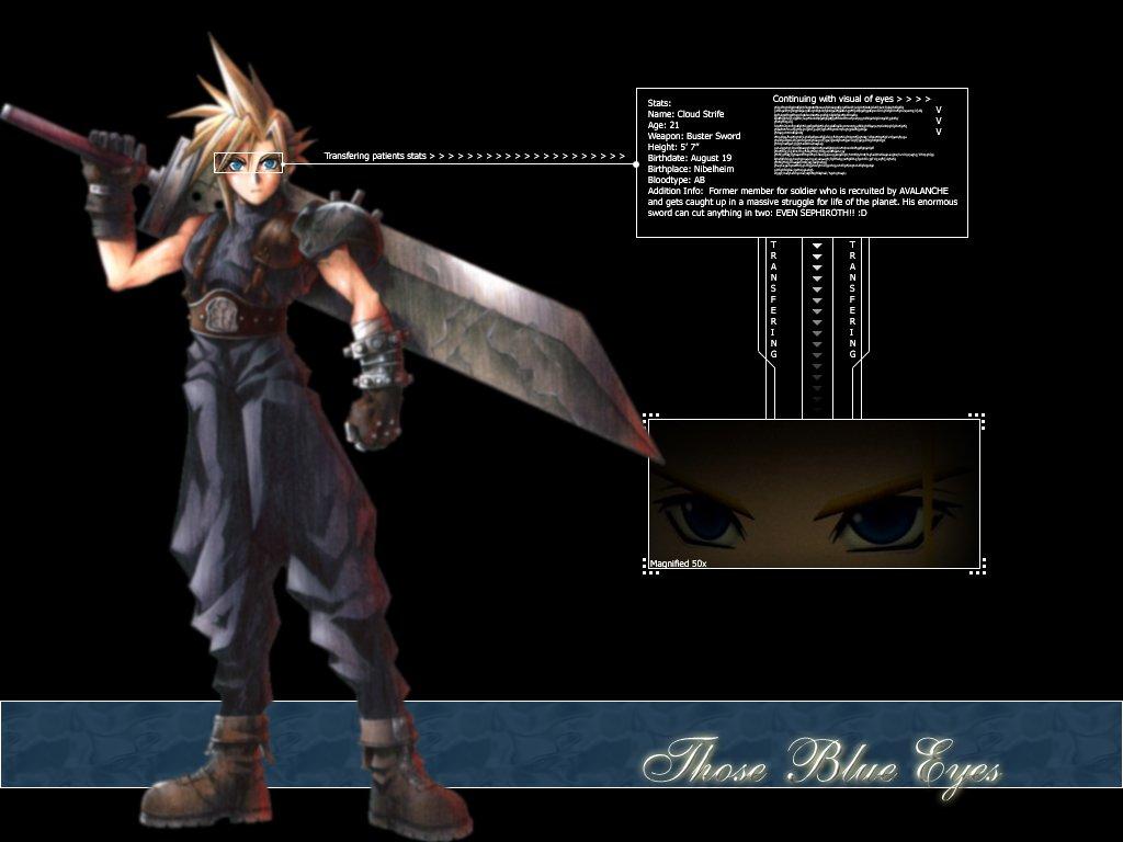 Wallpaper cloud Final Fantasy 7