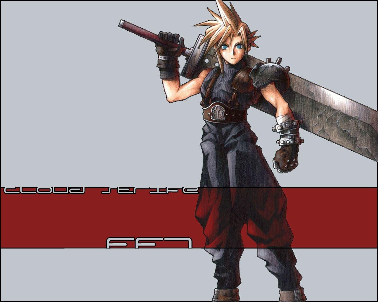 Wallpaper cloud Final Fantasy 7