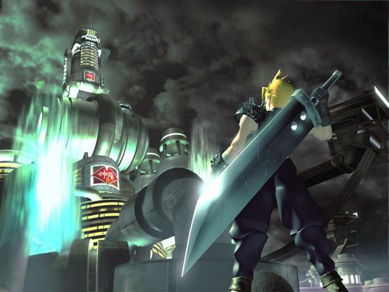 Wallpaper cloud Final Fantasy 7