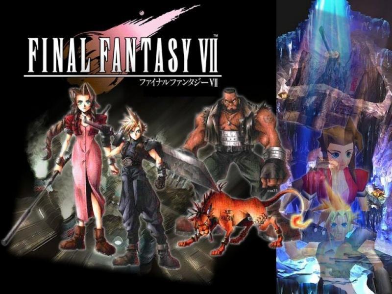 Wallpaper Final Fantasy 7 les personnages