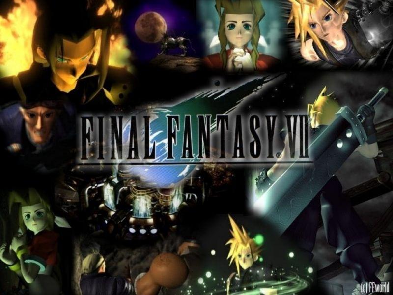 Wallpaper Final Fantasy 7 les personnages