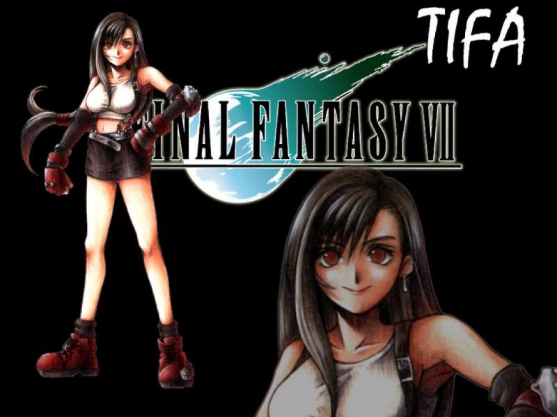 Wallpaper tifa Final Fantasy 7
