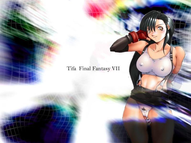 Wallpaper tifa Final Fantasy 7