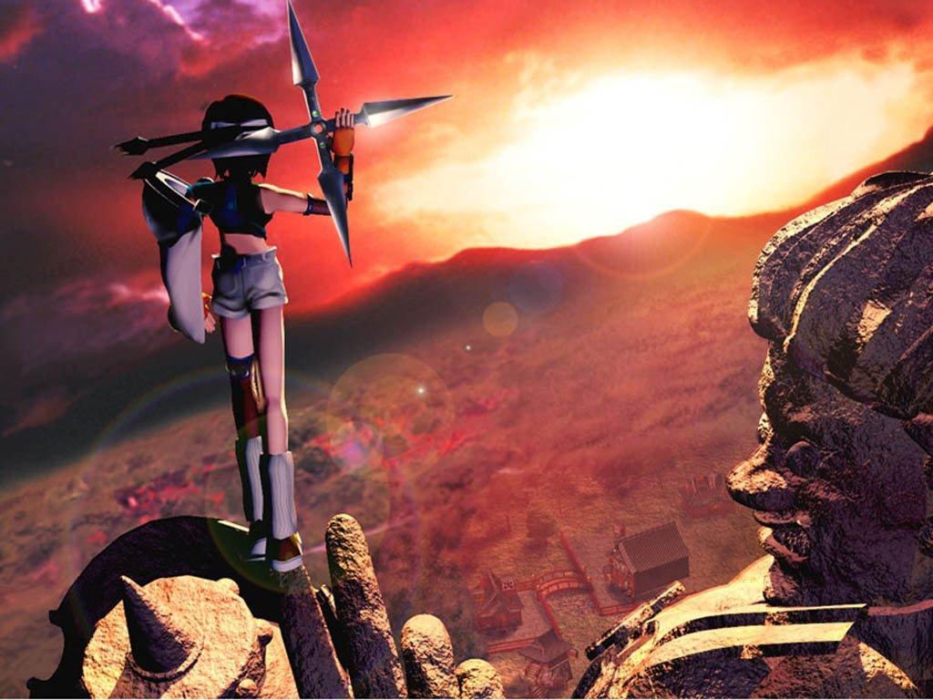 Wallpaper yuffie Final Fantasy 7