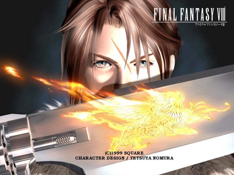 Wallpaper squall Final Fantasy 8