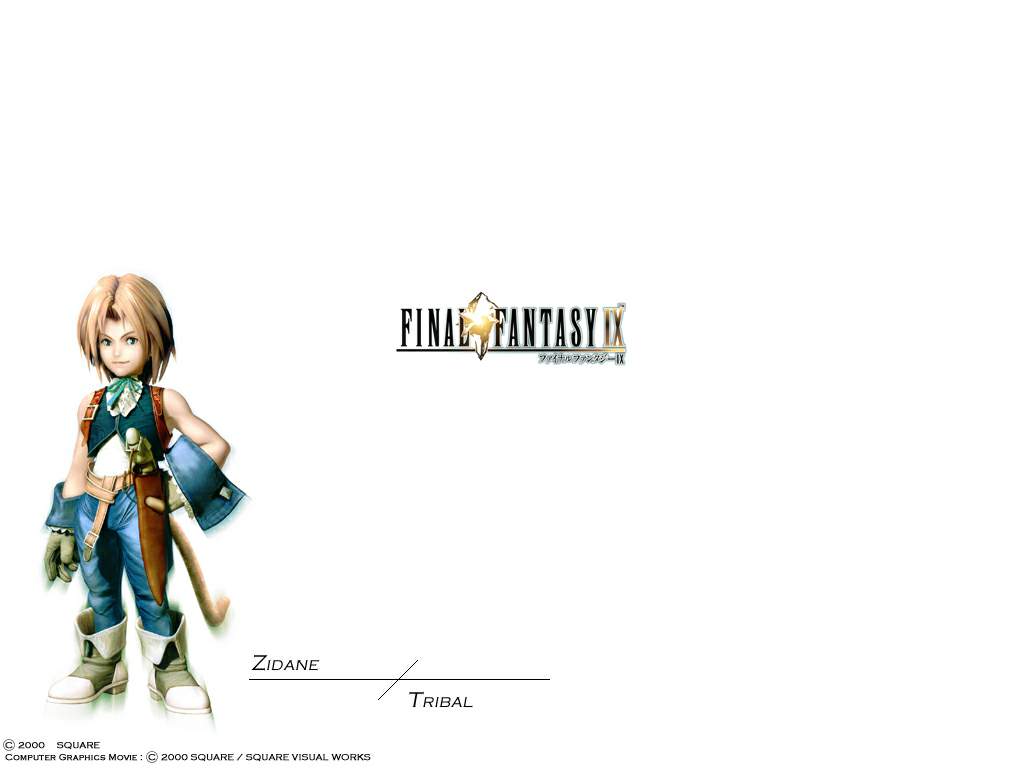 Wallpaper djidane Final Fantasy 9