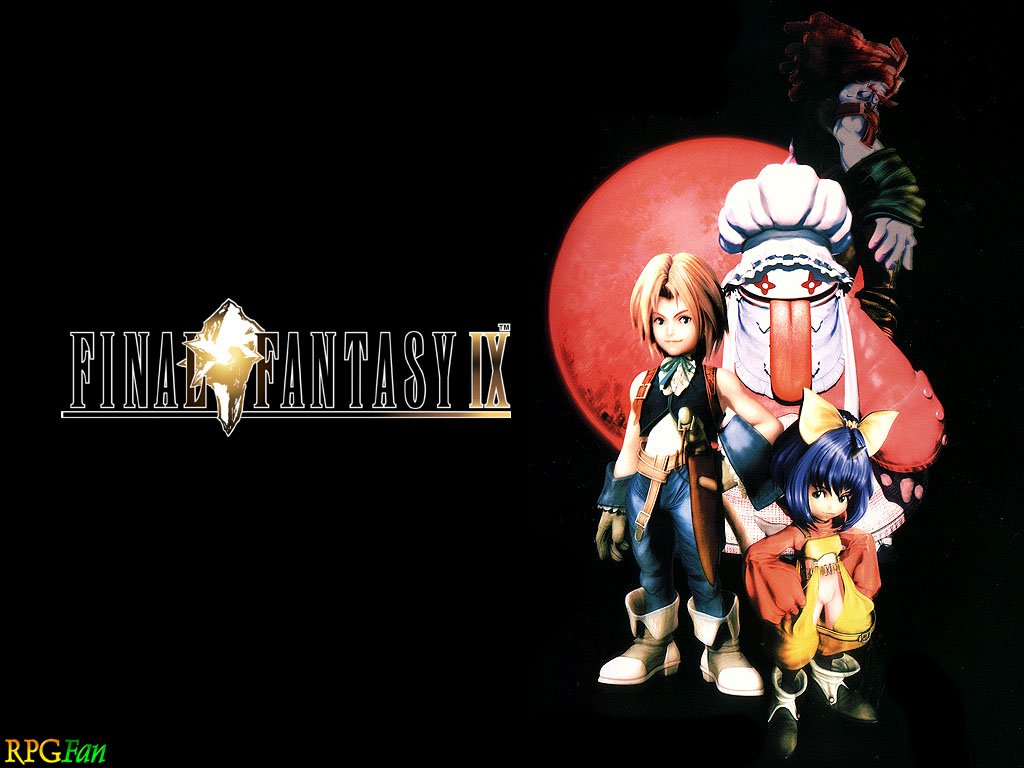 Wallpaper Final Fantasy 9 les personnages