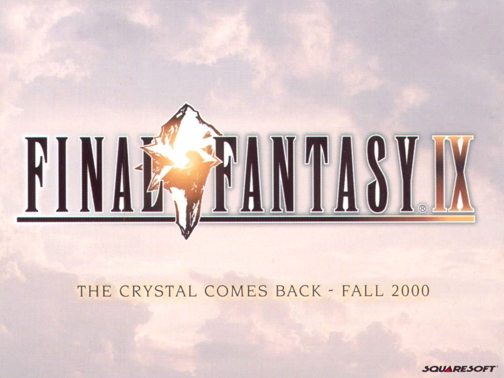 Wallpaper titre Final Fantasy 9