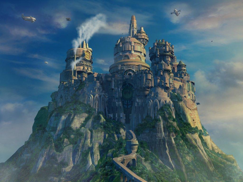 Wallpaper chateau Final Fantasy 9
