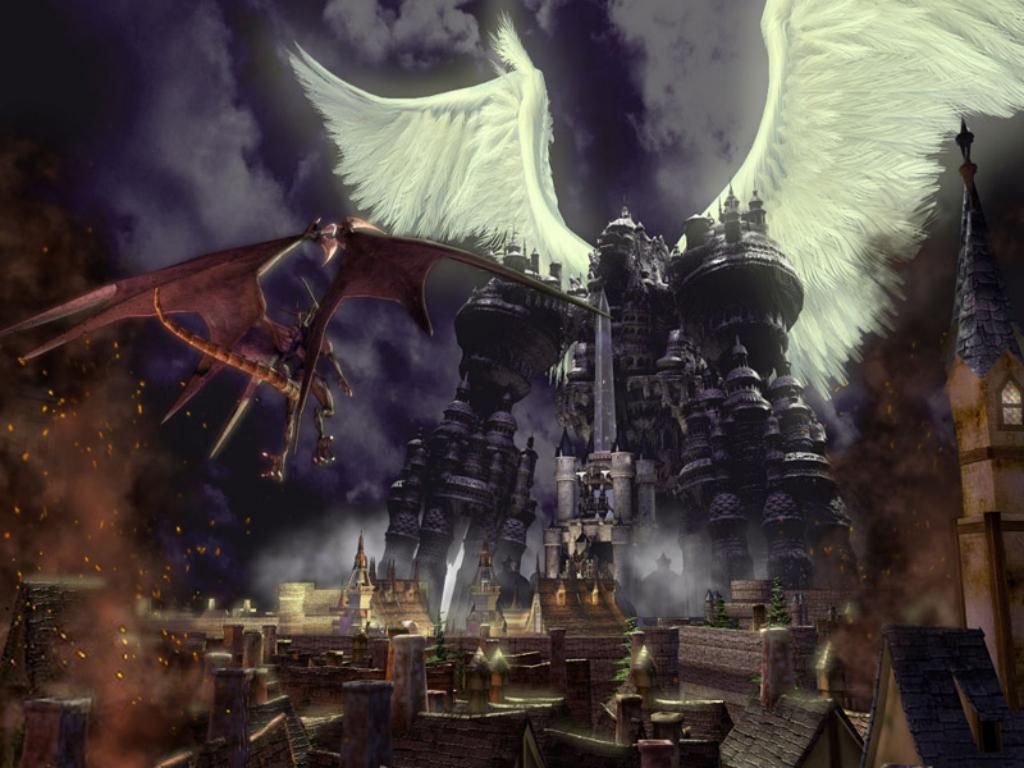 Wallpaper gande cite Final Fantasy 9