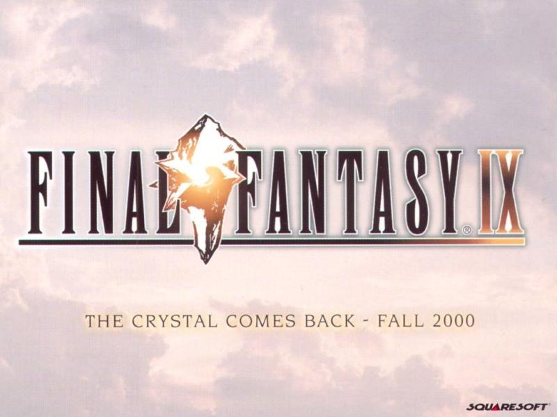Wallpaper titre Final Fantasy 9