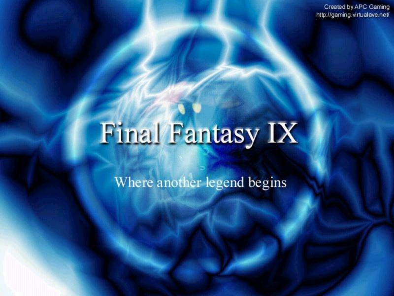 Wallpaper titre Final Fantasy 9