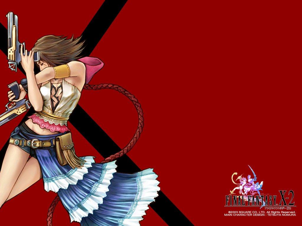 Wallpaper Final Fantasy X-2 pistomancienne