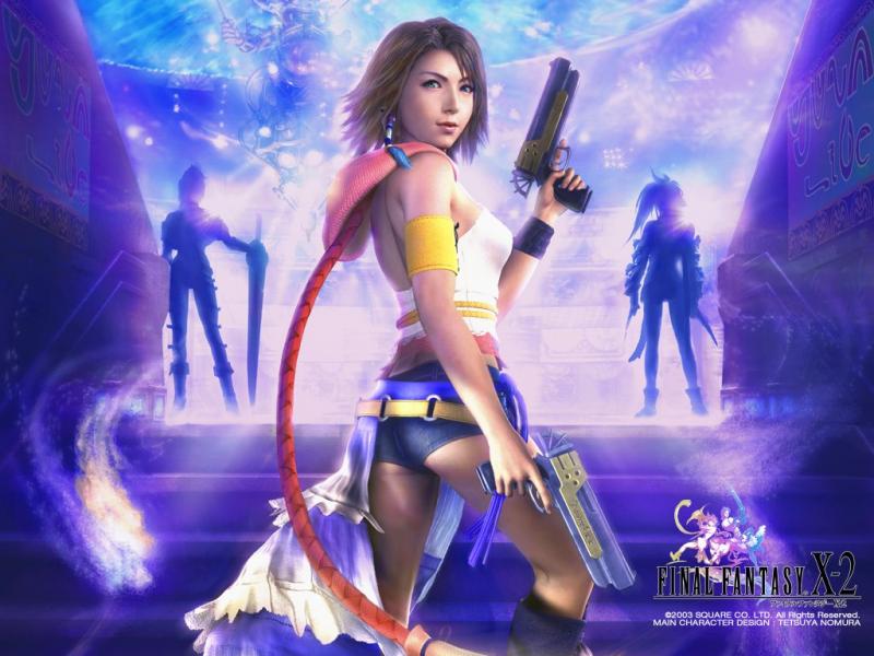 Wallpaper yuna rikku paine Final Fantasy X-2