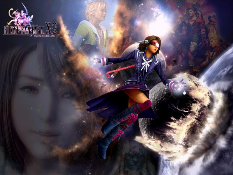 Wallpaper yuna tidus Final Fantasy X-2