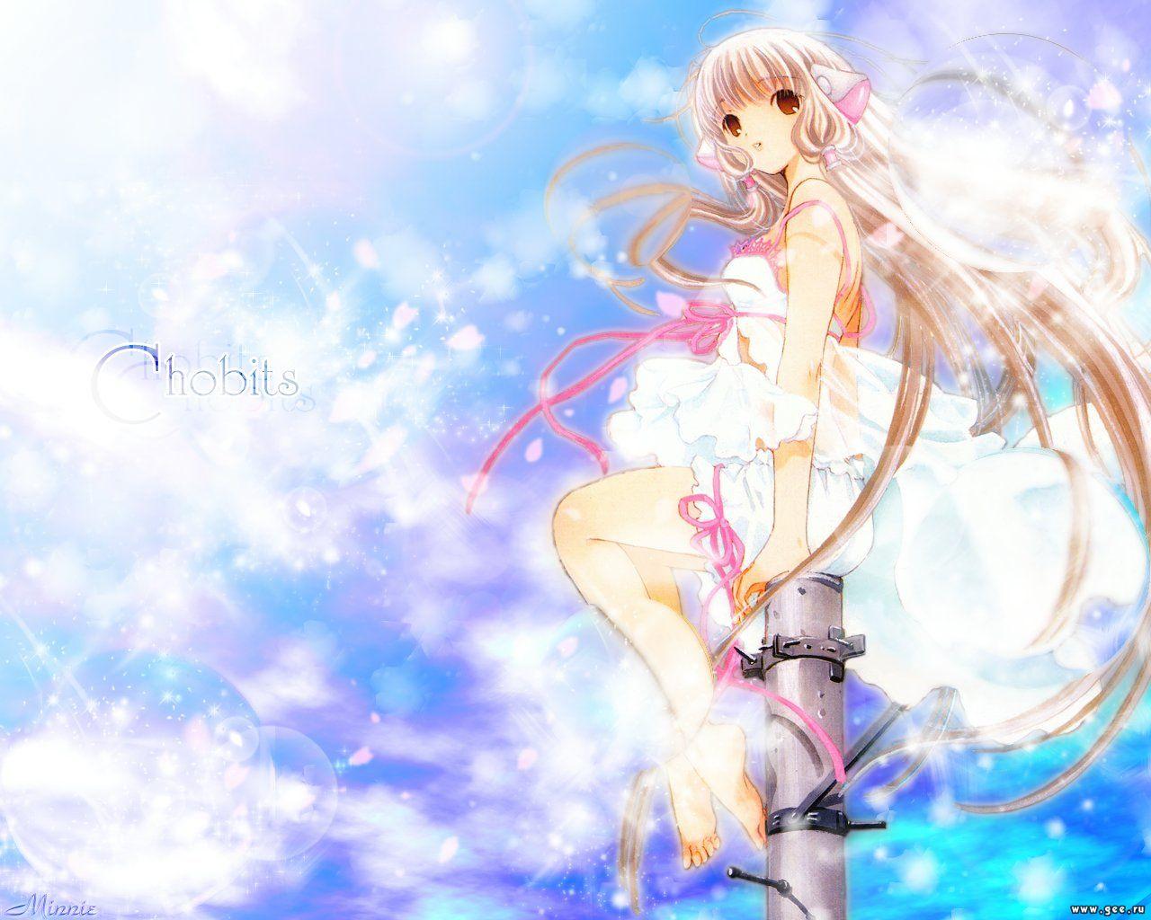 Wallpaper Chobits jolie fille