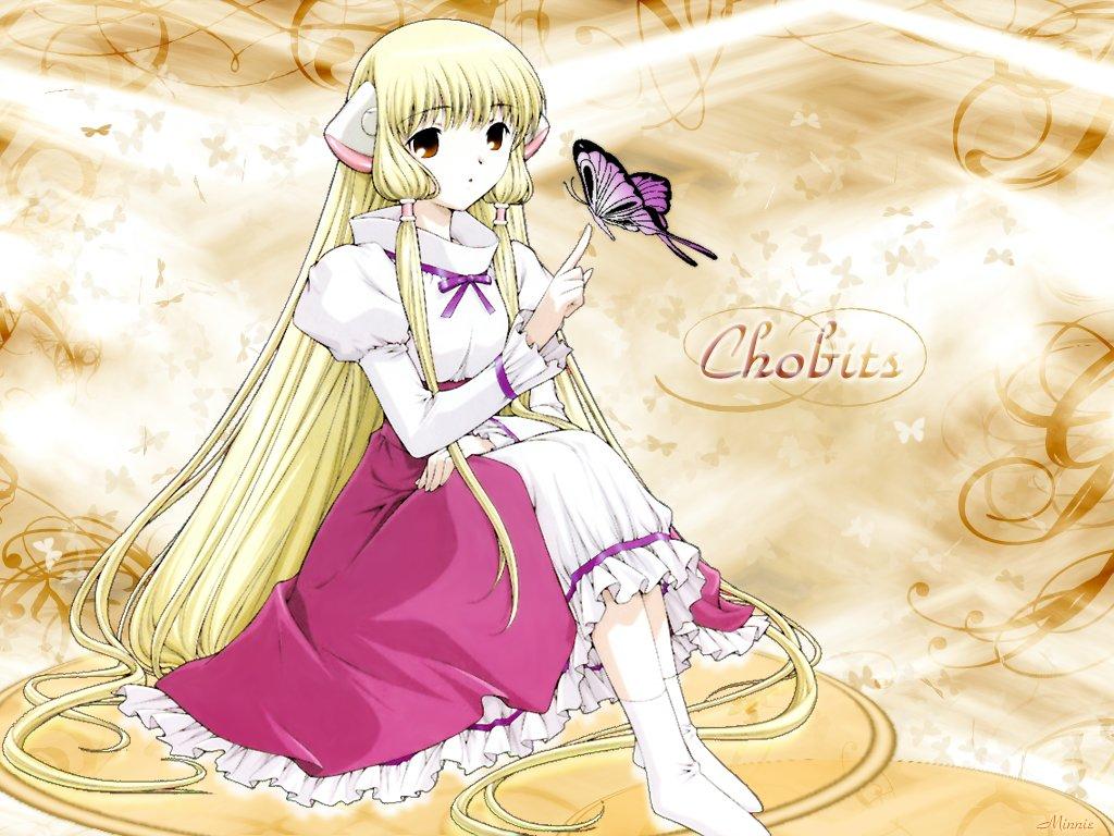 Wallpaper papillon Chobits