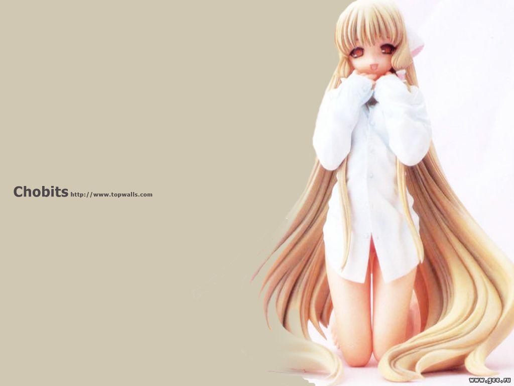 Wallpaper sourire Chobits