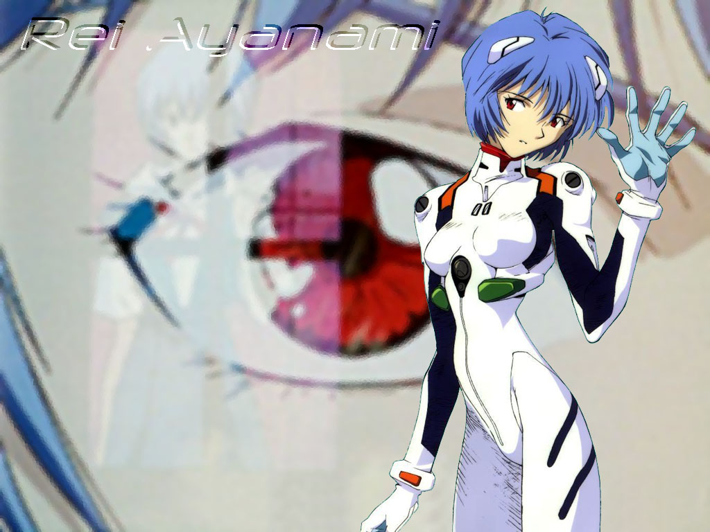 Wallpaper Evangelion rei