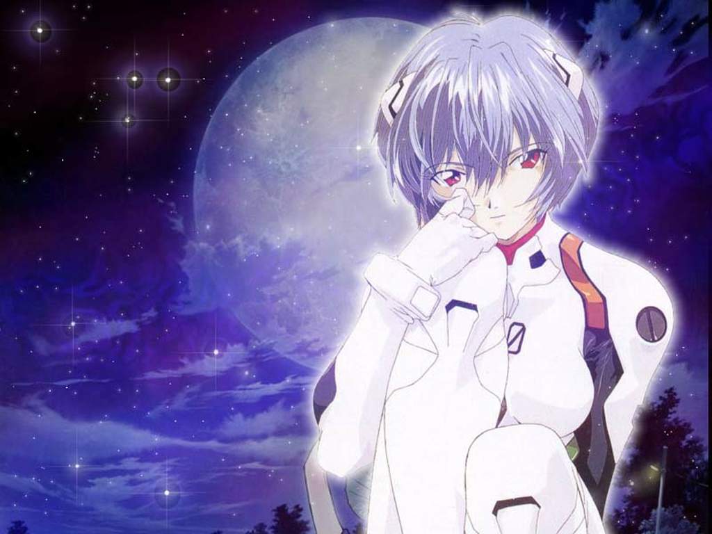 Wallpaper rei Evangelion