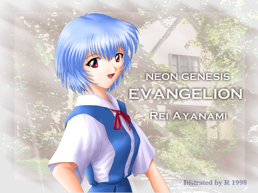 Wallpaper rei ayanami Evangelion