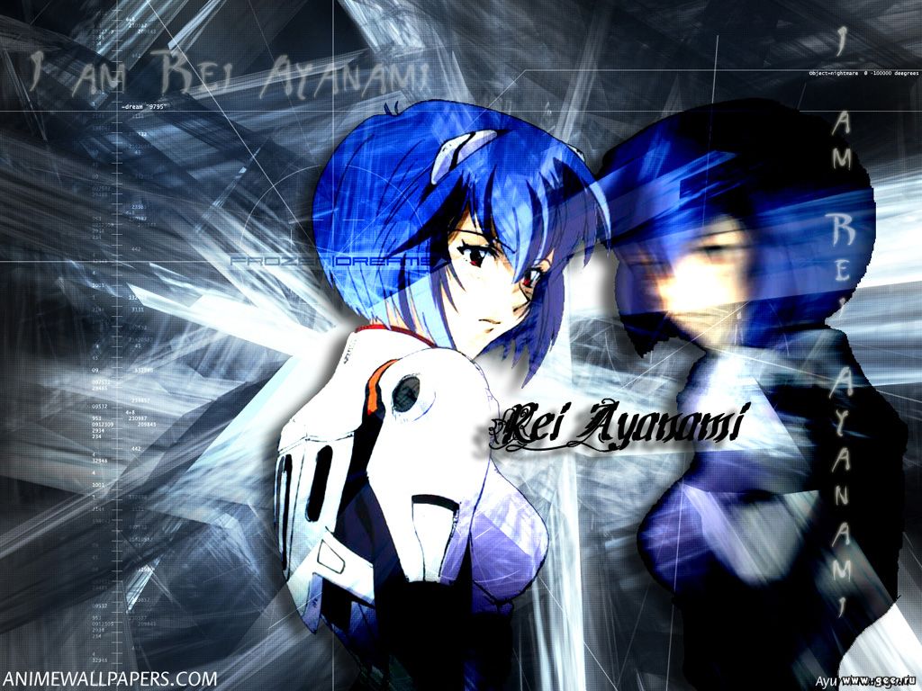 Wallpaper rei ayanami Evangelion