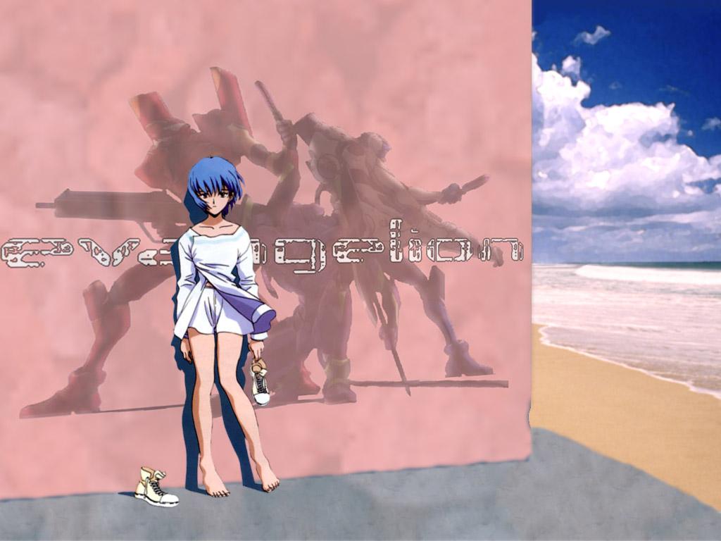 Wallpaper rei ayanami Evangelion