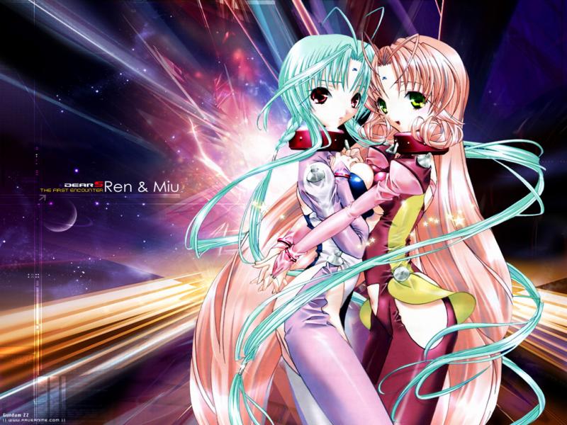 Wallpaper Gouine ren et miu