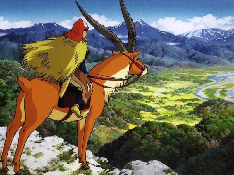 Wallpaper Mononoke Ashitaka