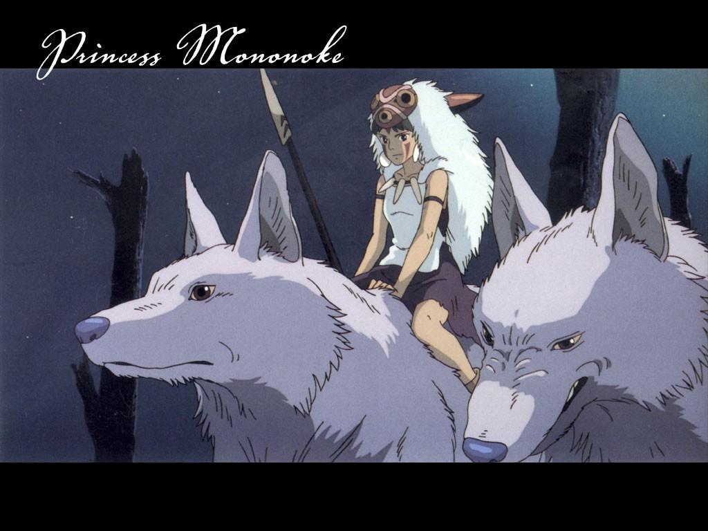 Wallpaper Louve Mononoke