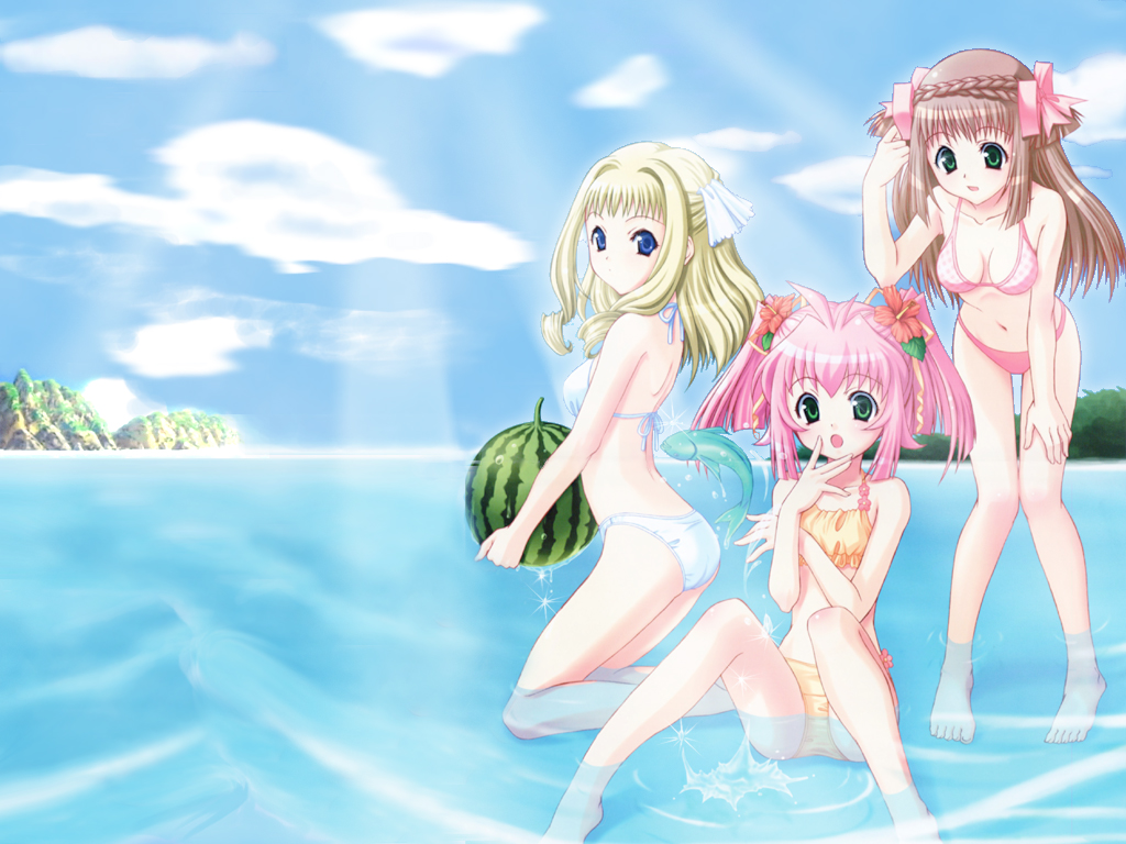 Wallpaper Soft jolie filles