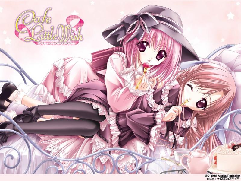 Wallpaper 2 jolies filles Soft