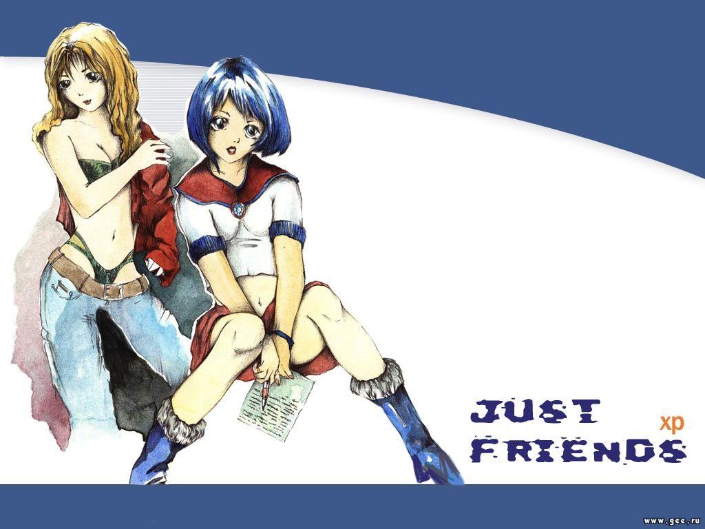 Wallpaper Soft just friends