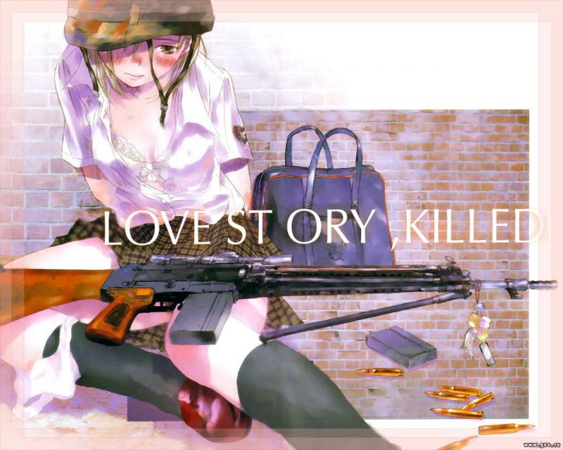 Wallpaper Soft love story killed