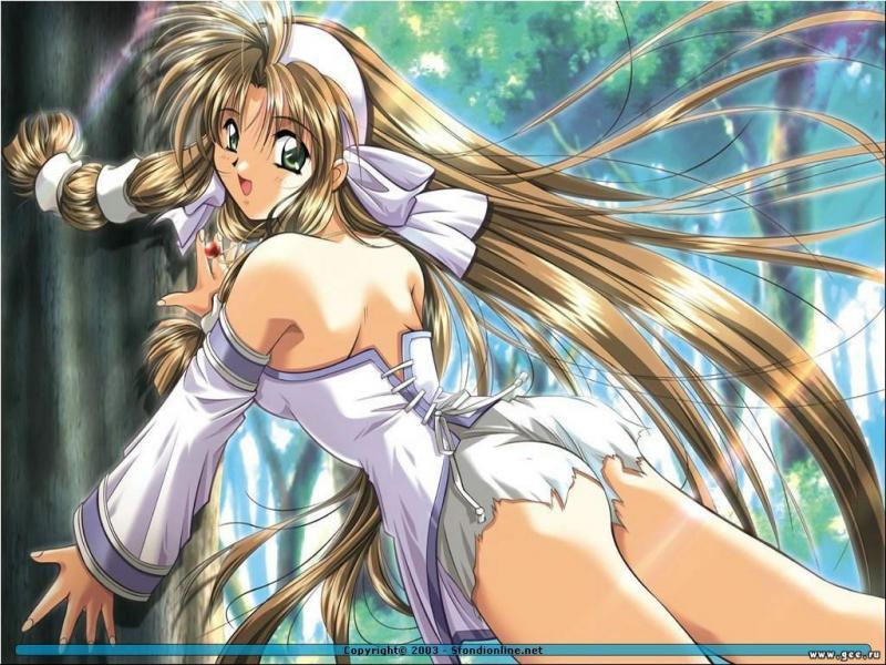 Wallpaper Soft tres jolie fille