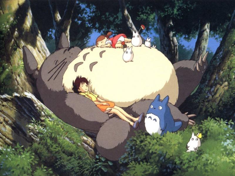 Wallpaper manga totoro Totoro