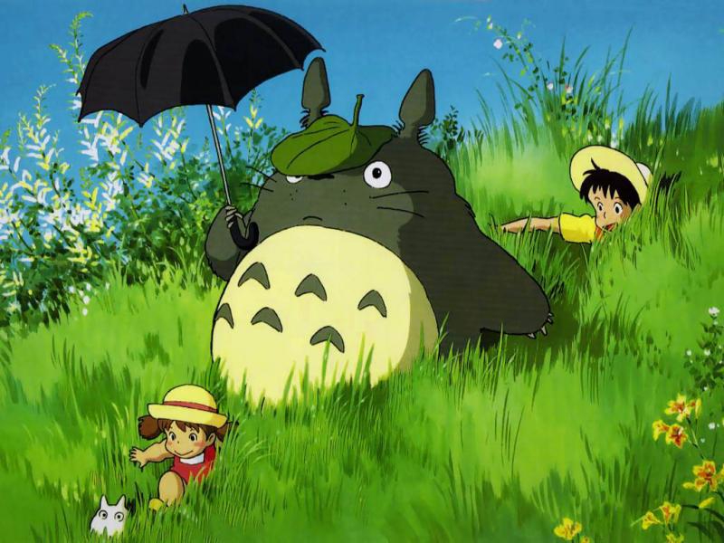 Wallpaper manga totoro Totoro