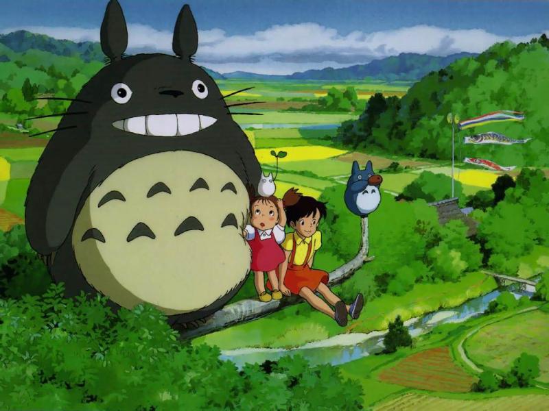 Wallpaper manga totoro Totoro