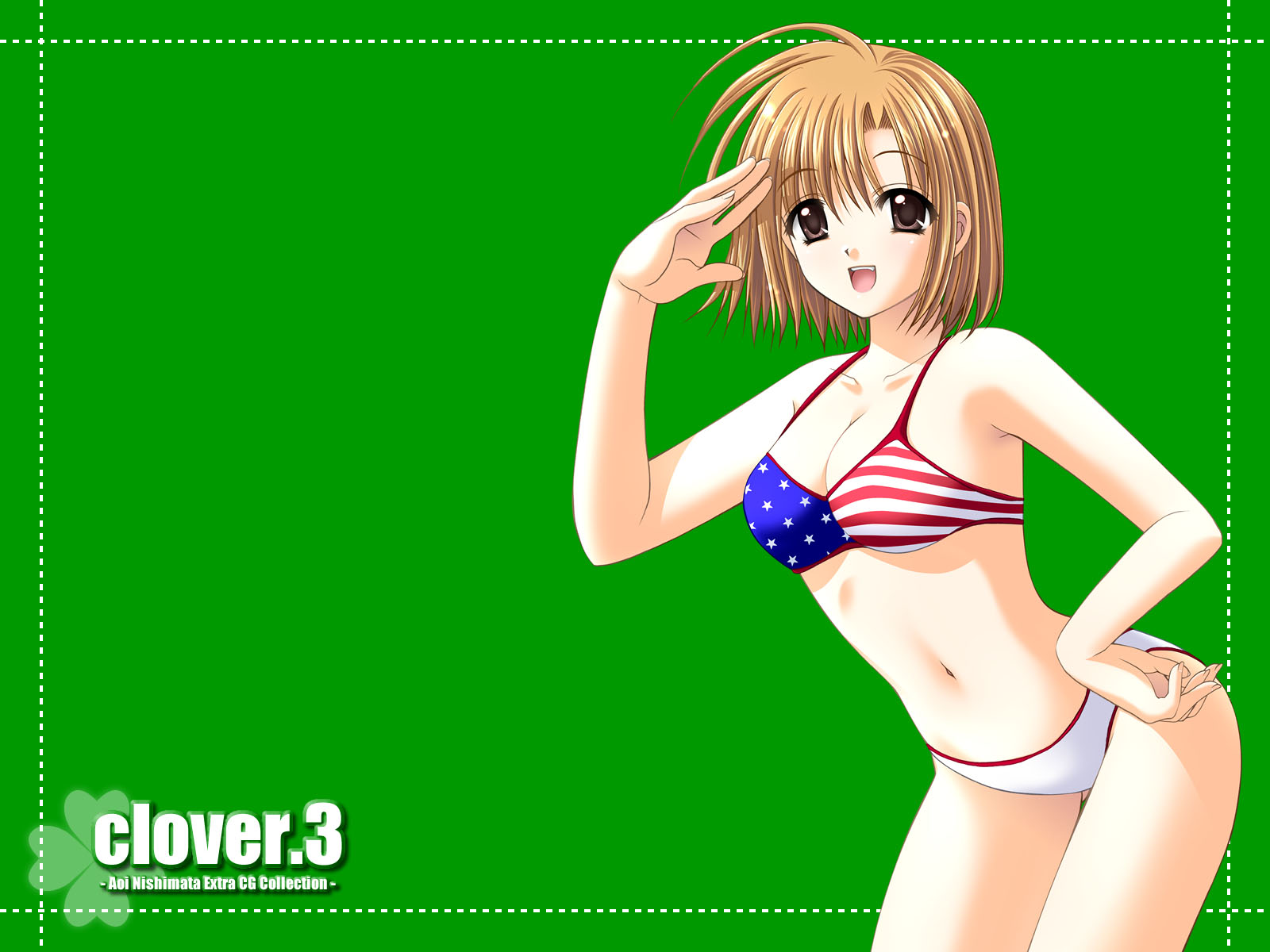 Wallpaper Clover americaine