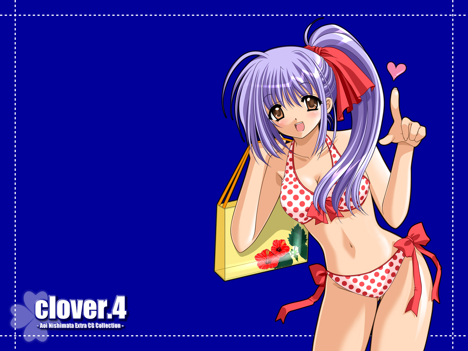 Wallpaper Clover fille sexy